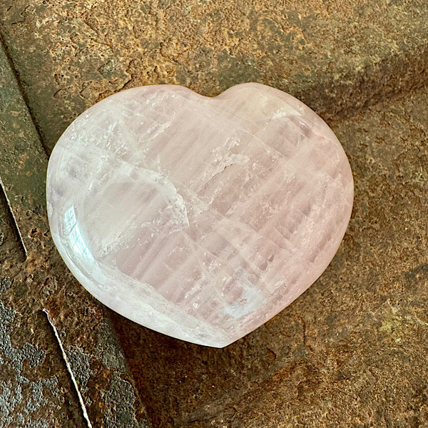 RozenKwarts of RozeKwarts Hart gebold Gepolijst edelstenen mineralen winkel