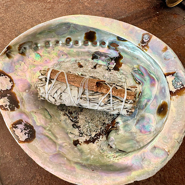 Salie Wit met kaneel Smudge wierook edelstenen mineralen winkel