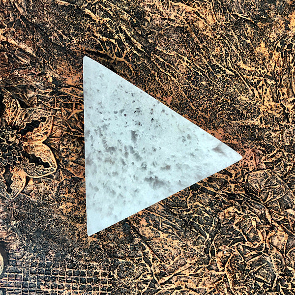 Seleniet Satijnspaat oplaad driehoek engelen mineralen