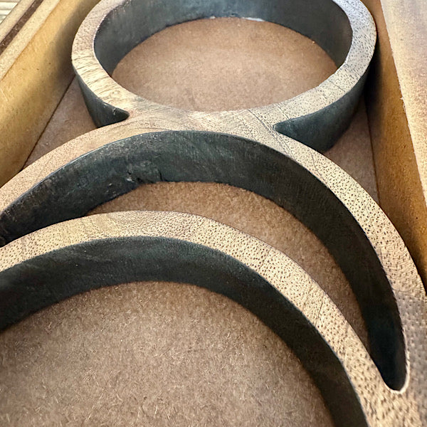 Tarotkaart Houder Drie Manen hout