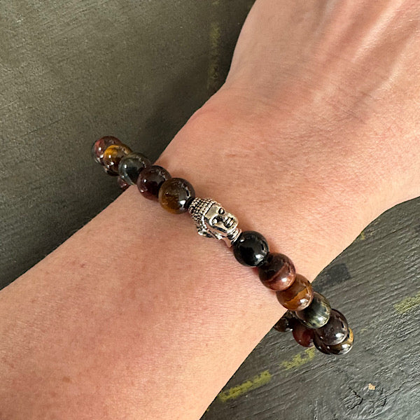 Tijgeroog Valkenoog Kattenoog Kralen armband mannen