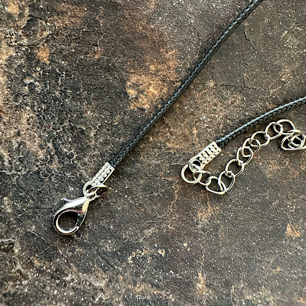 Waskoord Verstelbare Hals Ketting sieraad zwart