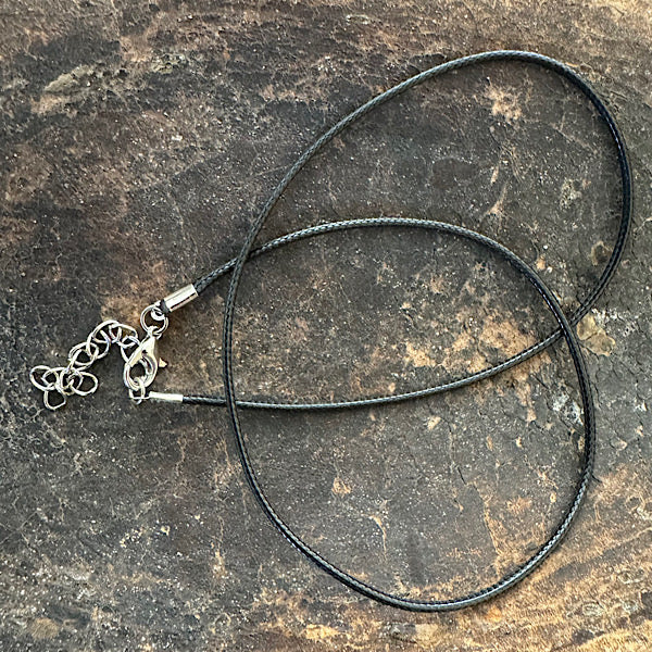 Waskoord Verstelbare Hals Ketting sieraad zwart