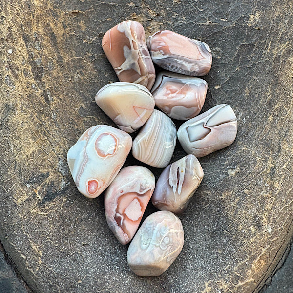 agaat botswana roze trommelsteen edelstenenmineralenwinkel.nl