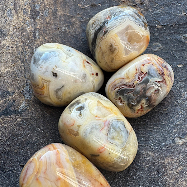 agaat crazy lace trommelsteen