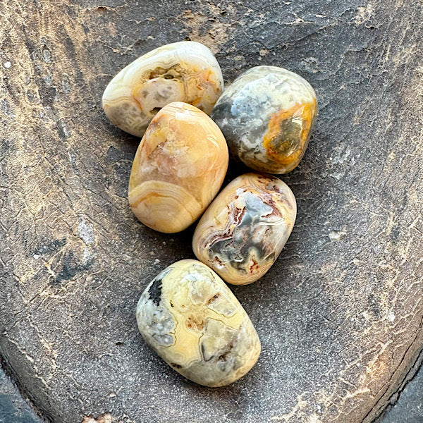 agaat crazy lace trommelsteen