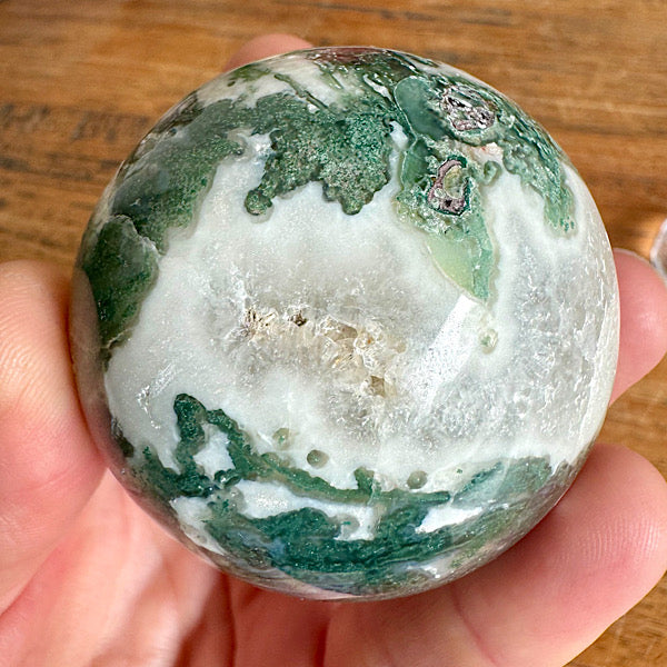 agaat mos bol gepolijst edelstenenmineralenwinkel nieuwegein kristallen