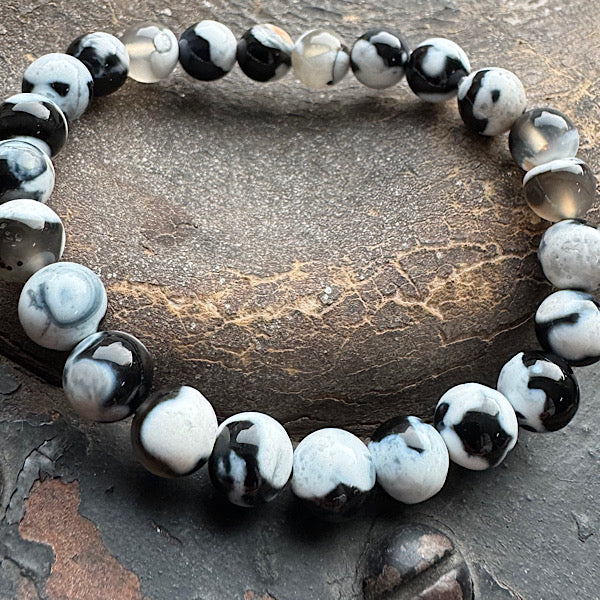 agaat orka orca armband kralen sieraad