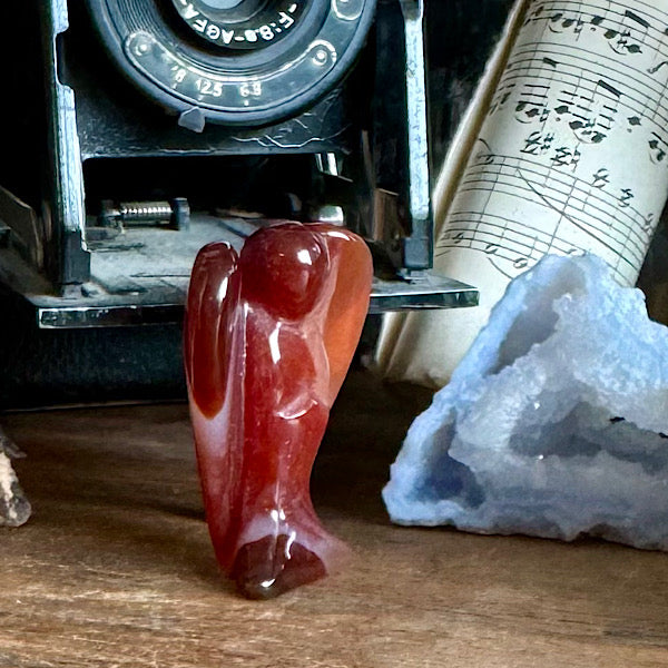 agaat rood engel klein A