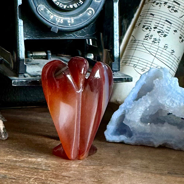 agaat rood engel klein A