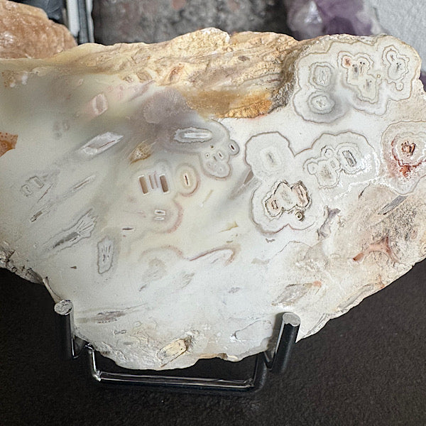 agaat tube indonesië ruw brok gepolijst nr1