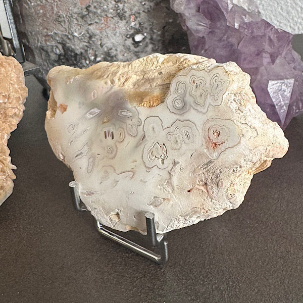 agaat tube indonesië ruw brok gepolijst nr1