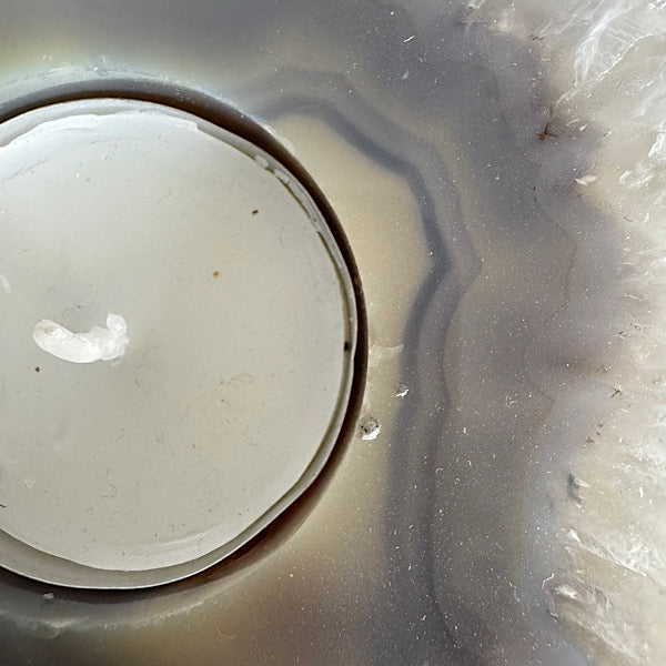 agaat waxinelichtje theelichthouder