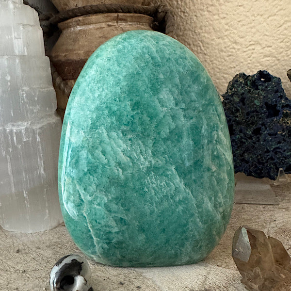 amazoniet gepolijst sculptuur edelstenenmineralenwinkel.nl