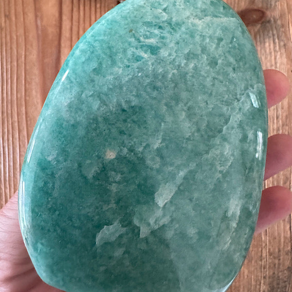 amazoniet gepolijst sculptuur