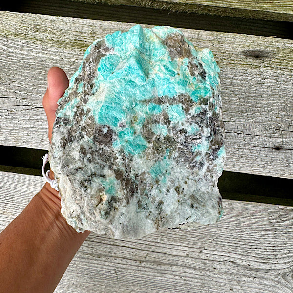 amazoniet ruw brok nr2 edelstenenmineralenwinkel