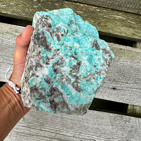 amazoniet ruw brok nr2 edelstenenmineralenwinkel