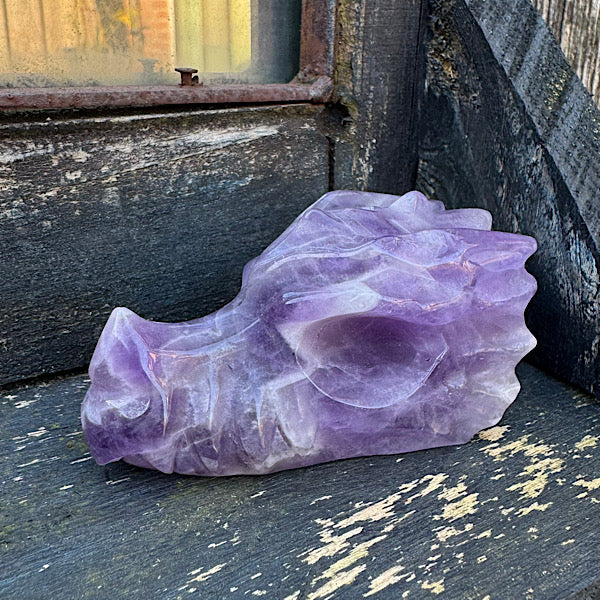 Draken Schedel Amethist Skull A