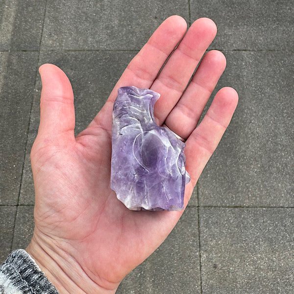 Draken Schedel Amethist Skull A