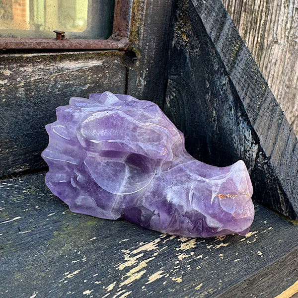 Draken Schedel Amethist Skull A