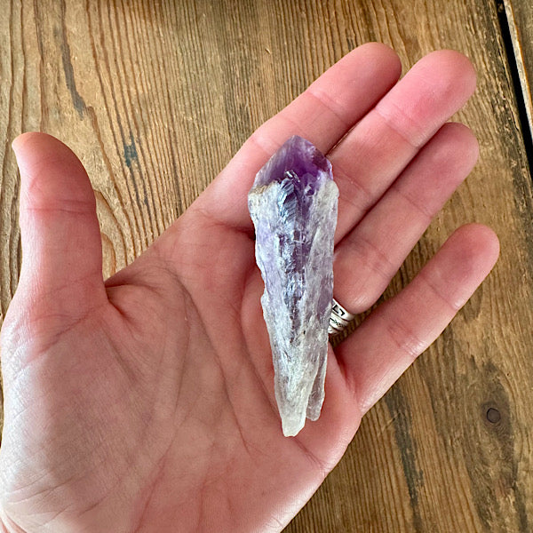 amethist jacana ruw Maraba Tip punt