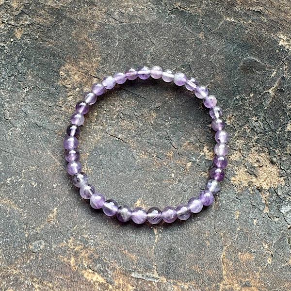 amethist kralen armband kind