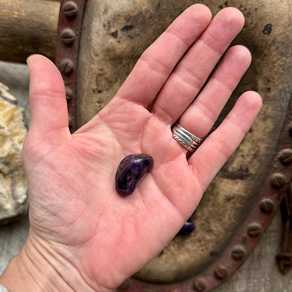 amethist trommelsteen klein zuid afrika