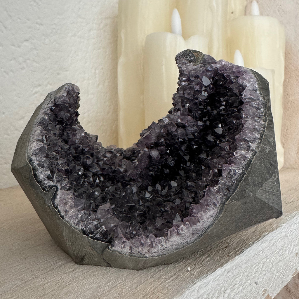 amethist geode uit uruguay