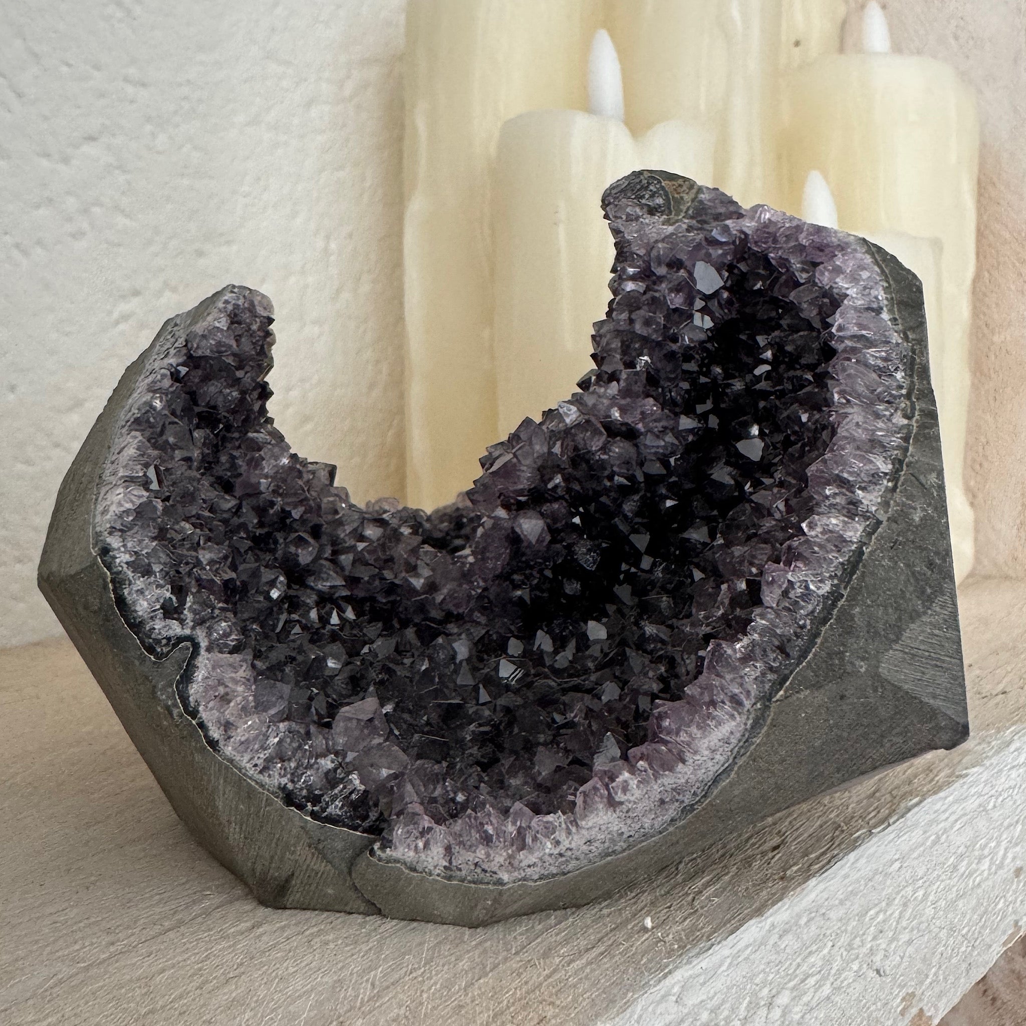 amethist geode uit uruguay