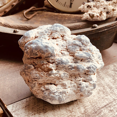 angeliet ruw brok knol nr1 engelen steen mineralen blauw wit