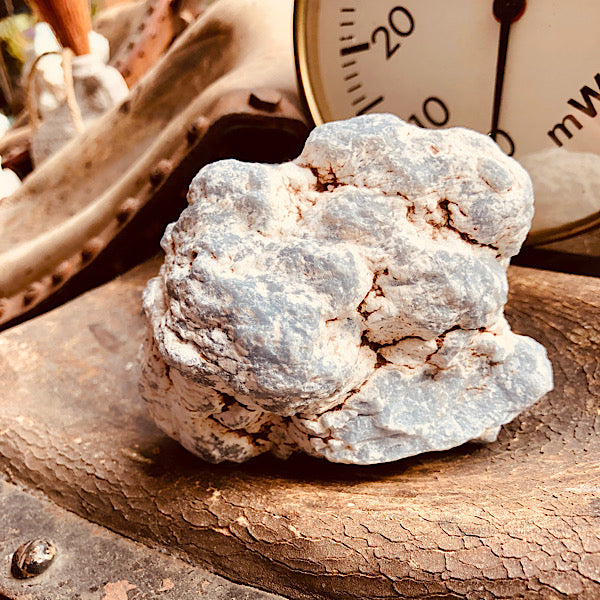 angeliet ruw brok knol nr1 engelen steen mineralen blauw wit