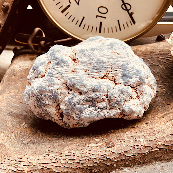 angeliet ruw brok knol nr2 engelen steen mineralen blauw wit