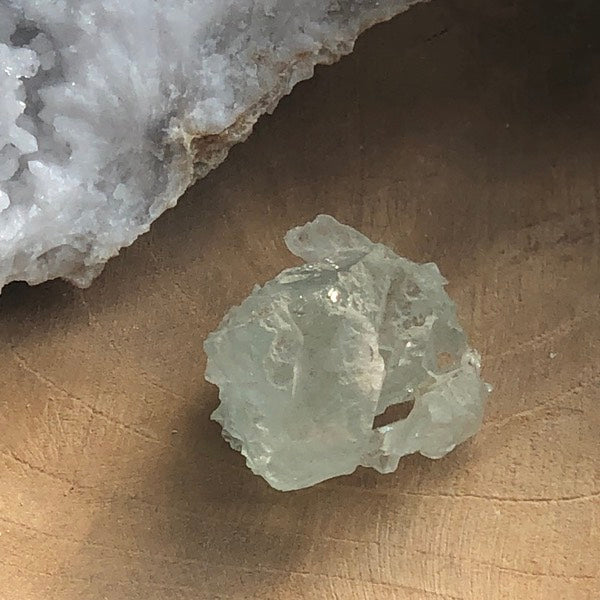 aquamarijn beril ruw brokje de schatkamer