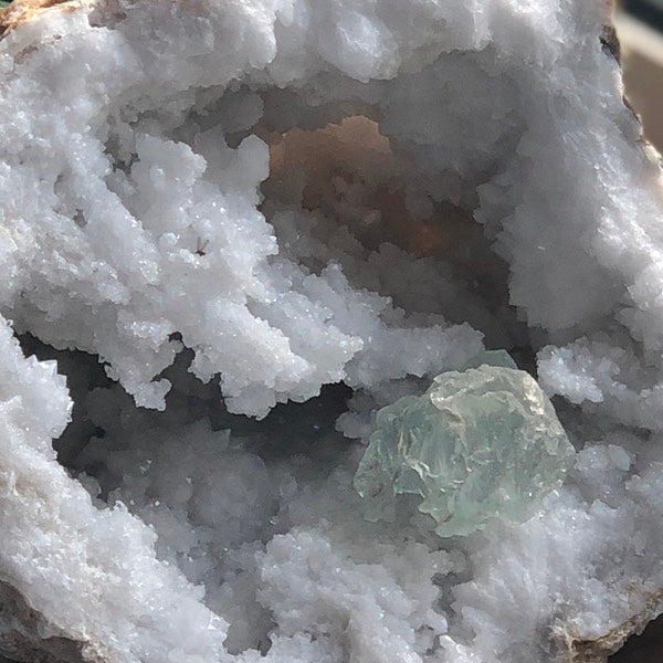 aquamarijn beril ruw brokje de schatkamer