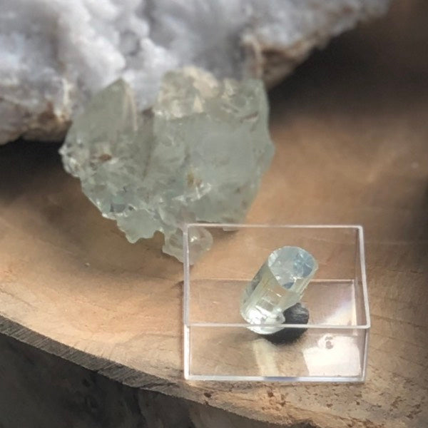Gekristalliseerd Aquamarijn Brokje