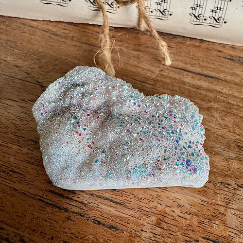 aura angel ruw stukje bergkristal manmade