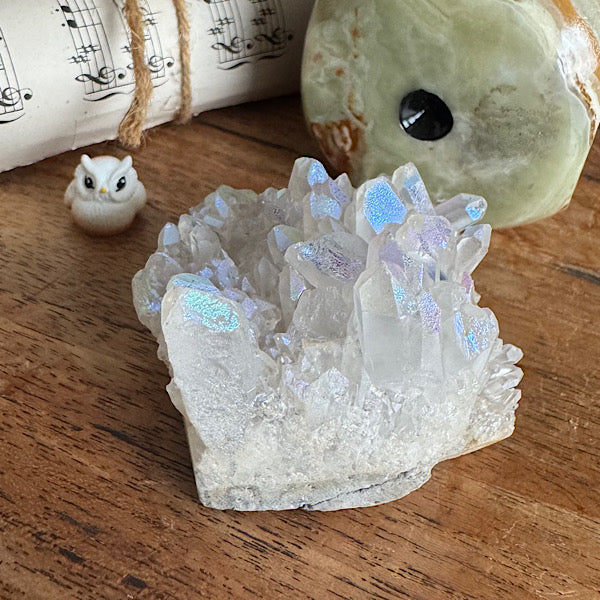 aura aura ruw angel-aura-clustertje-bergkristal B