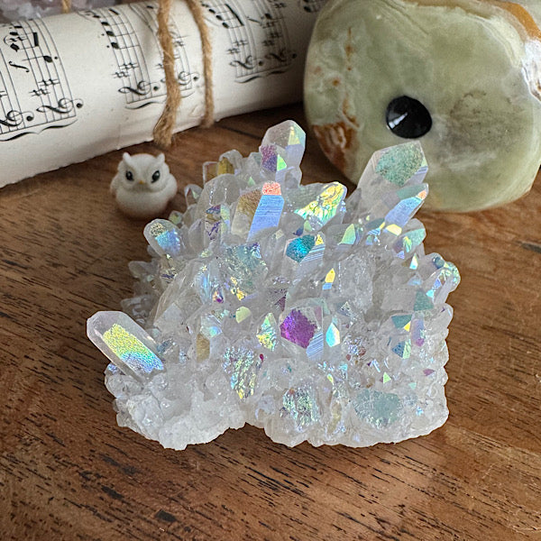 aura aura ruw angel-aura-clustertje-bergkristal B