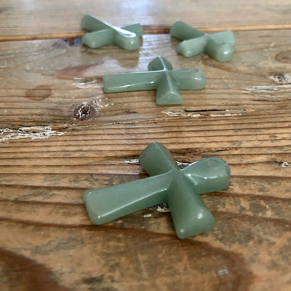 aventurijn groen ankh anch gepolijst teken mineralen Egypte