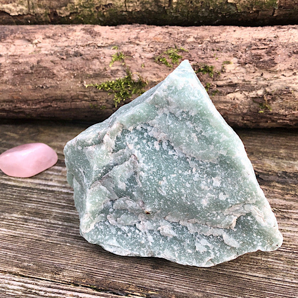 aventurijn groen groot xl ruw brok nr1 mineralen rust