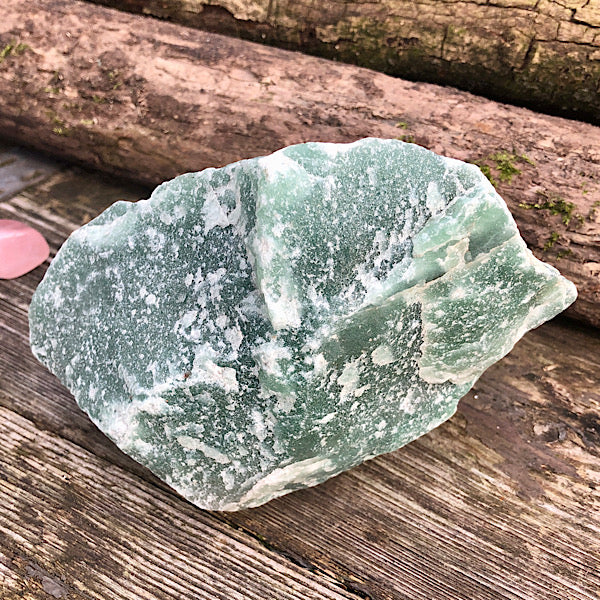 aventurijn groen groot xl ruw brok nr4 mineralen rust