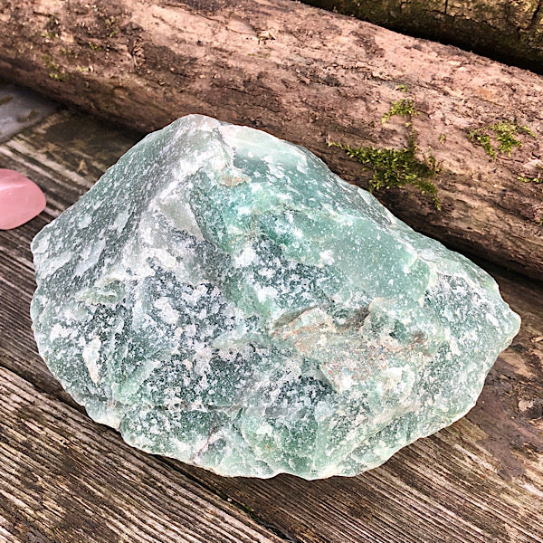 aventurijn groen groot xl ruw brok nr4 mineralen rust