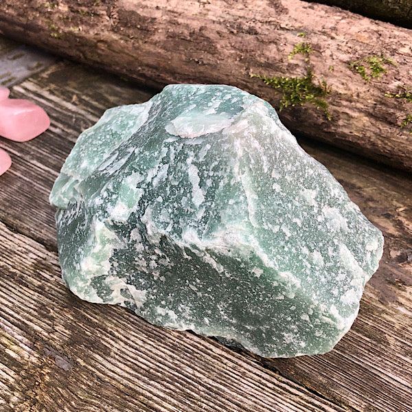 aventurijn groen groot xl ruw brok nr4 mineralen rust