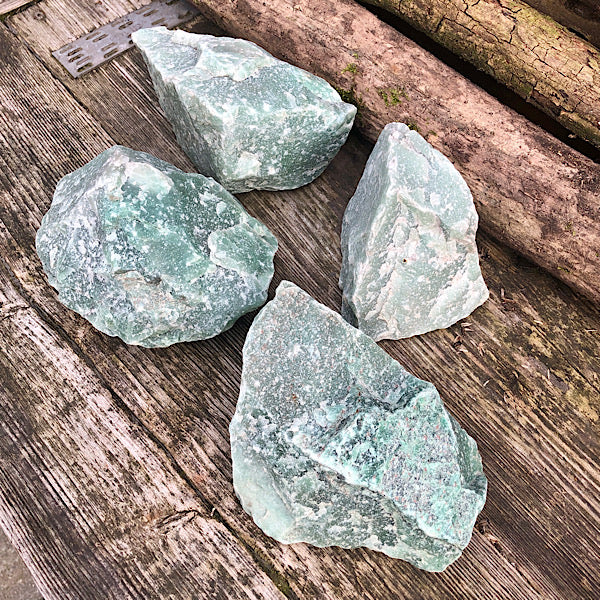 aventurijn groen groot xl ruw brok nr1 mineralen rust