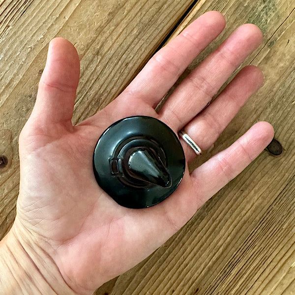 aventurijn obsidiaan calcietheksen hoed edelstenen mineralen winkel gepolijst figuur