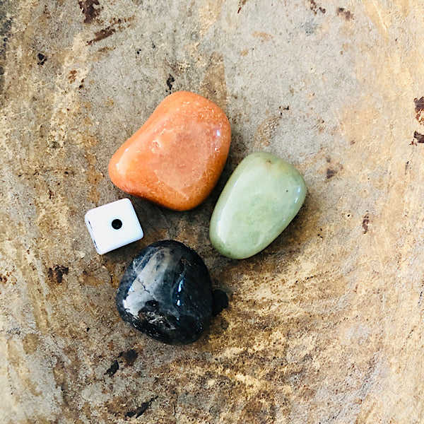 aventurijn trommelsteen groen oranje blauw edelstenen mineralen winkel