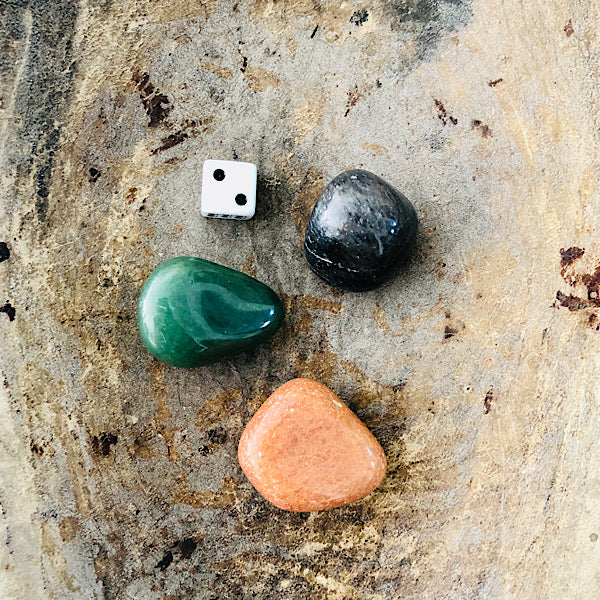 aventurijn trommelsteen groen oranje blauw edelstenen mineralen winkel