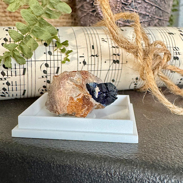 azuriet moedergesteente gekristalliseerd nr1 edelstenenmineralenwinkel