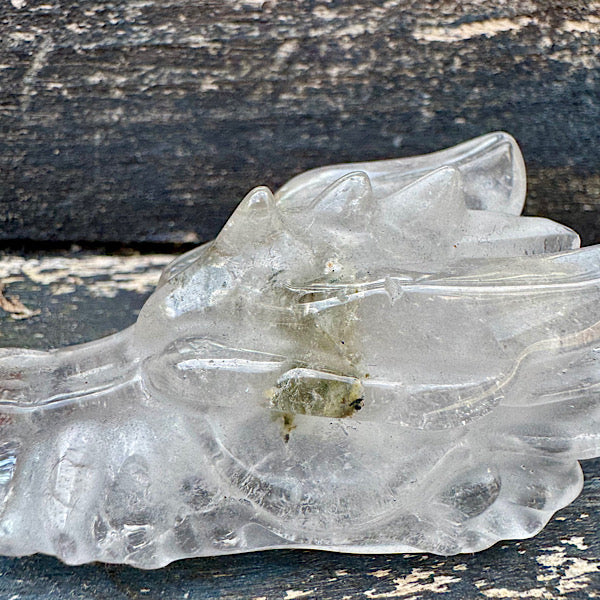 bergkristal draken schedel dragon skull B