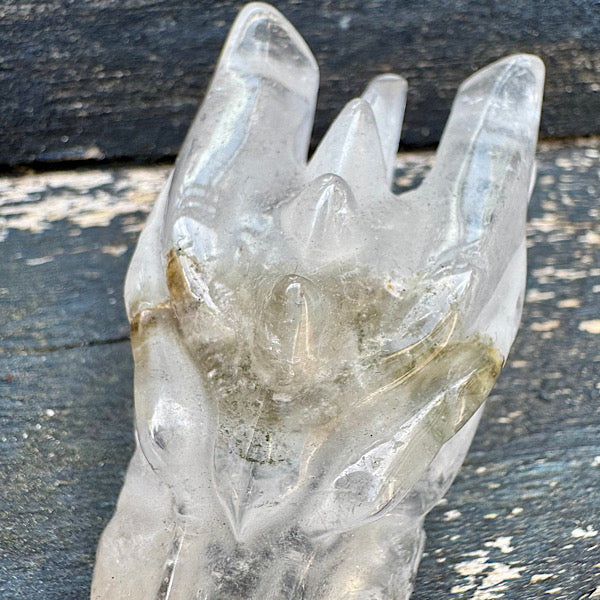 bergkristal draken schedel dragon skull B